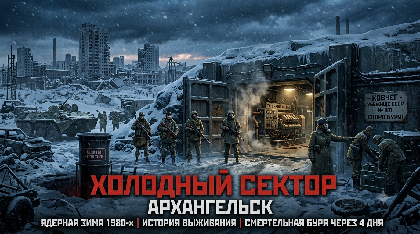 Обложка «Холодный Сектор: Архангельск»